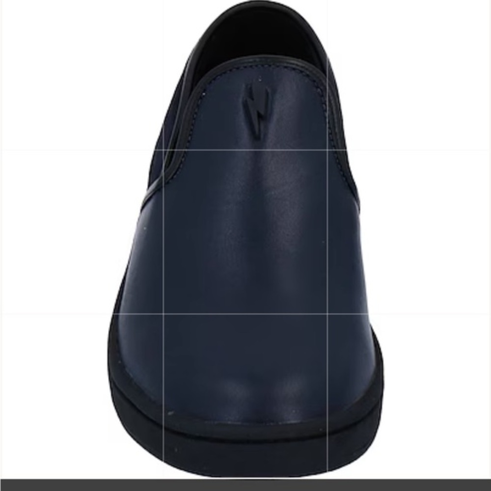 Neil Barrett Dark Blue & Black Trim Slip-On Sneakers US 9 EU 39